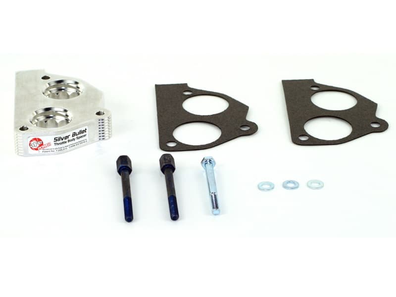 aFe Silver Bullet Throttle Body Spacer for Improved Airflow T-6061 Billet Alu... - Image 2