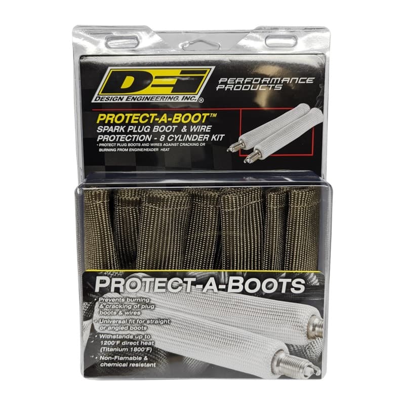 DEI Titanium Protect-A-Boot Spark Plug Boot Protector Universal Heat Resistant - Image 4