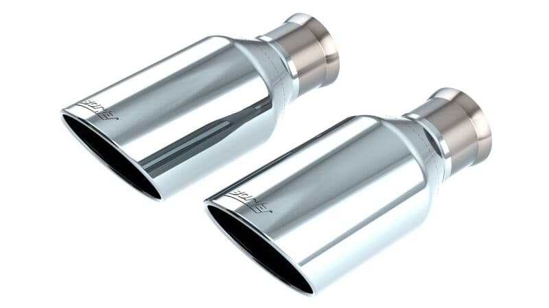 Borla 5" Round Angle-Cut Stainless Steel Exhaust Tips for TRX