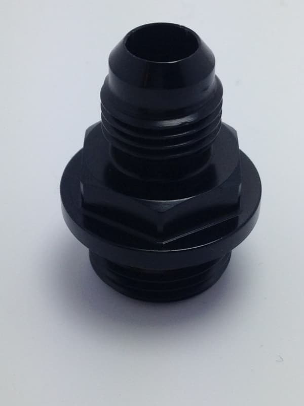 Fragola Carburetor Adapter for Carburetor -6AN x 3/4-16 ORB Short