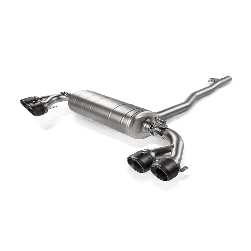 Akrapovic Slip-On Line for Mercedes-AMG A35 Hatchback Titanium w/ Carbon Tips