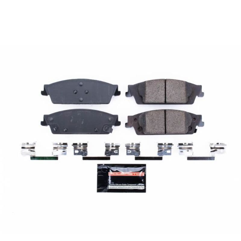 PowerStop Z23 Evolution Ceramic Brake Pads Low-Dust Carbon-Fiber Infused