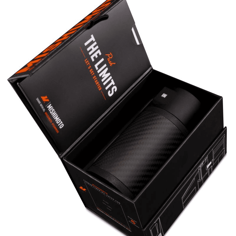 Mishimoto Carbon Fiber Baffled Oil Catch Can Universal 7.4oz Capacity - Image 2