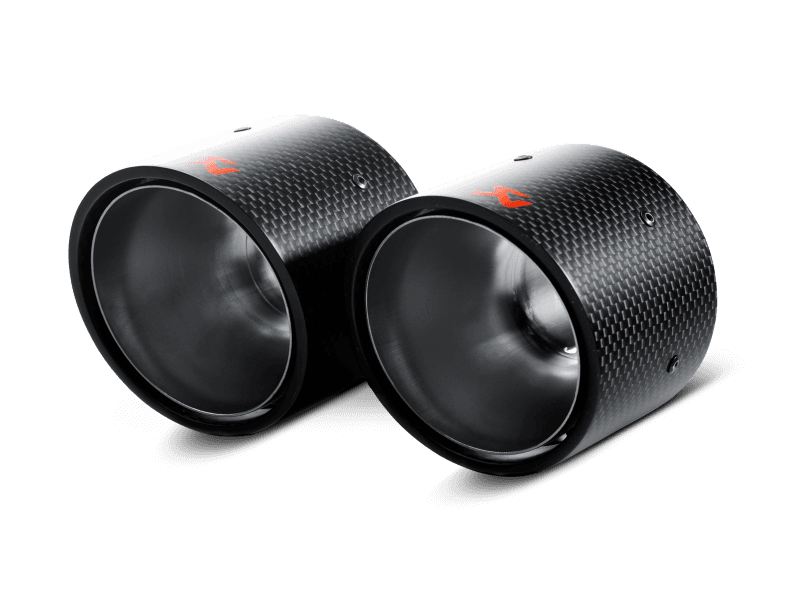 Akrapovic Tail Pipe Set - Carbon - Image 2