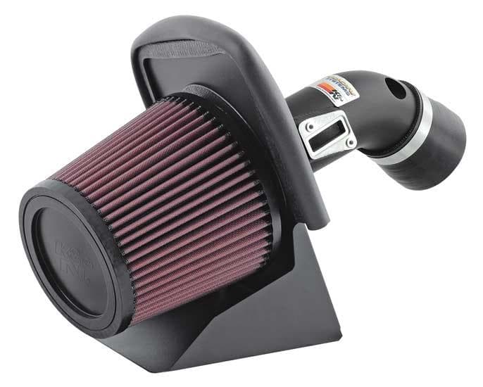 K&N Engineering Cold Air Intake for Chevy C6 69 Typhoon Mandrel-Bent Aluminum - Image 2