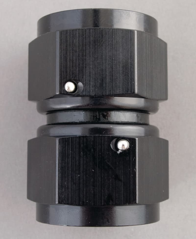 Fragola -8AN Female Swivel Connector - Black