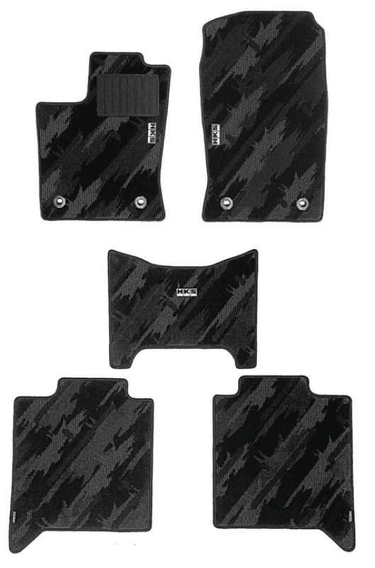 HKS Floor Mats for Toyota Tundra Front Set Left-Hand Drive
