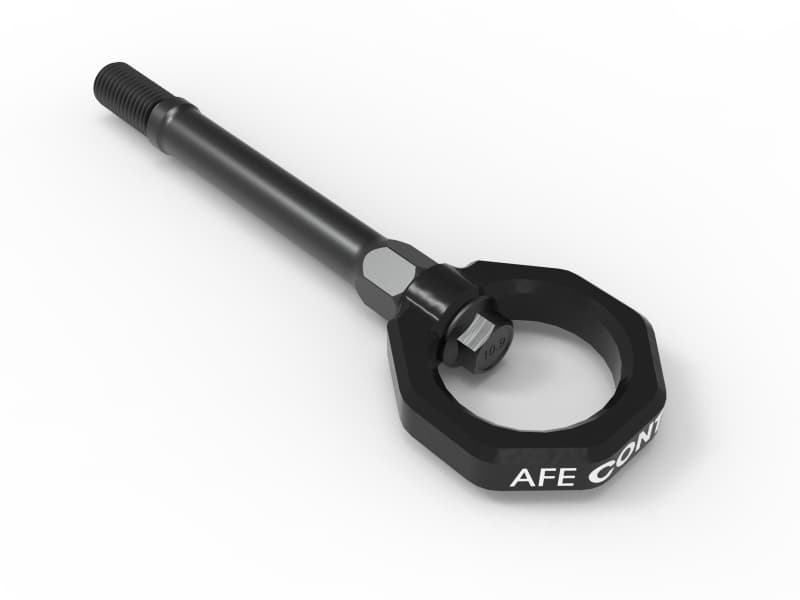 aFe CONTROL Front Tow Hook for C8 Corvette 4130 Steel CNC Machined