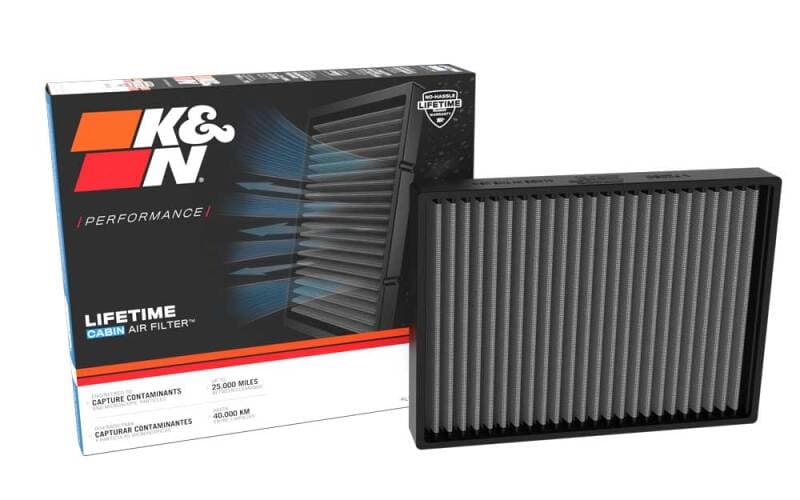 K&N Engineering Cabin Air Filter VF2080 Washable Reusable Durable Replacement - Image 4