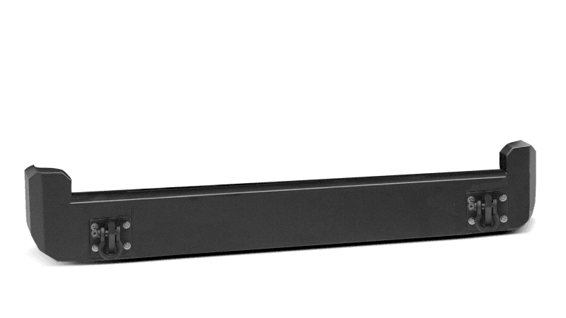 Body Armor 4x4 Pro Rear Bumper 3/16" Steel No-Drill Install License Plate Rel... - Image 4