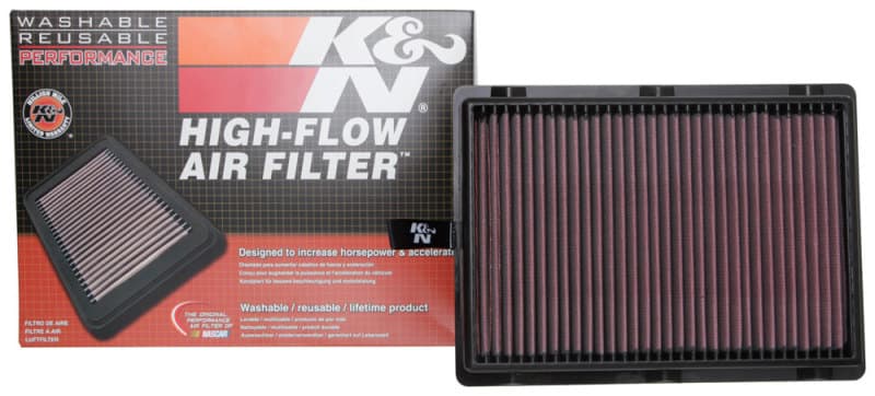 K&N Engineering Drop-In High-Flow Washable Air Filter 33-5075 - Image 4