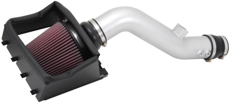 K&N Engineering Cold Air Intake for Chevy C6 77-2585KS Mandrel-Bent Aluminum - Image 4