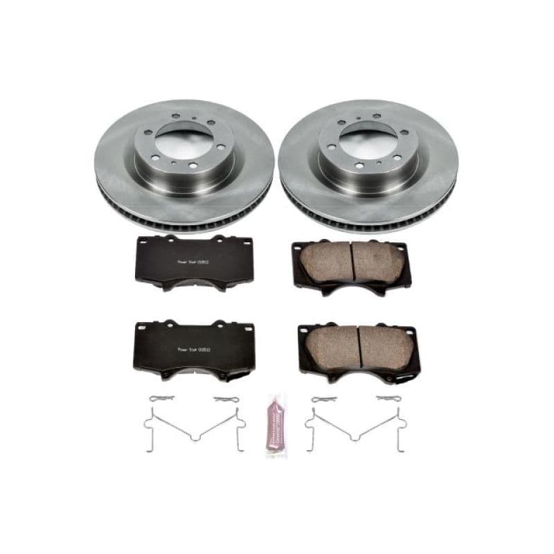PowerStop Autospecialty Brake Kit with Z17 Ceramic Pads and Rotors