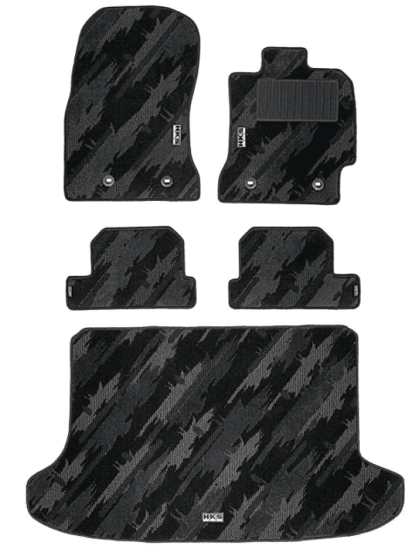 HKS Floor Mats for ZN6/ZC6 Full Set Left-Hand Drive