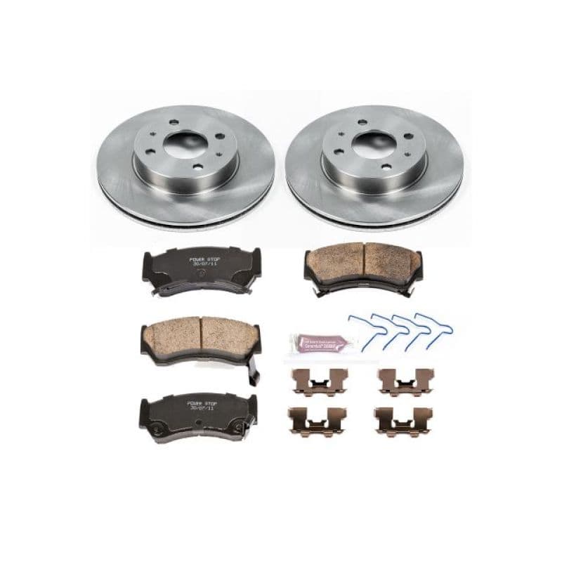 PowerStop Autospecialty Brake Kit with Z17 Ceramic Pads and Rotors