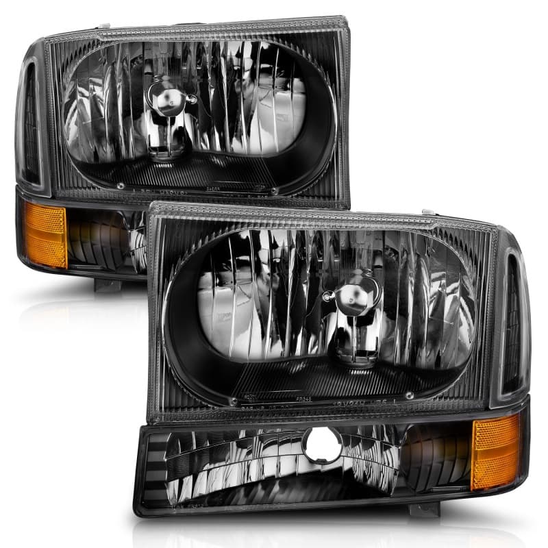 ANZO Crystal Headlights for Chevy C6 Clear Lens Replacement - Image 3