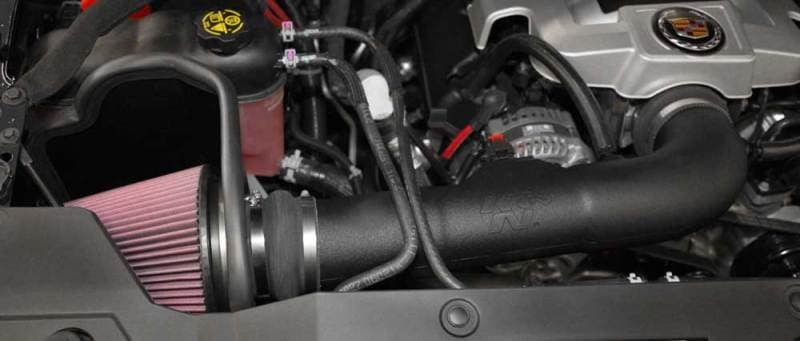 K&N Engineering 77 Metal Intake for Escalade Silverado Tahoe High-Flow Air Fi... - Image 5