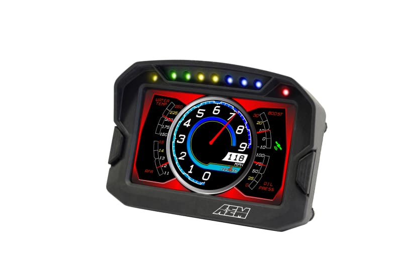 AEM CD-5 Carbon Digital Dash Display with Shift Lights - Image 5
