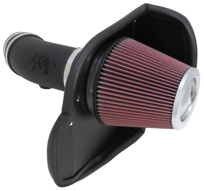 K&N Engineering 57 FIPK Air Intake for Increased Airflow with HDPE Tube - Image 2