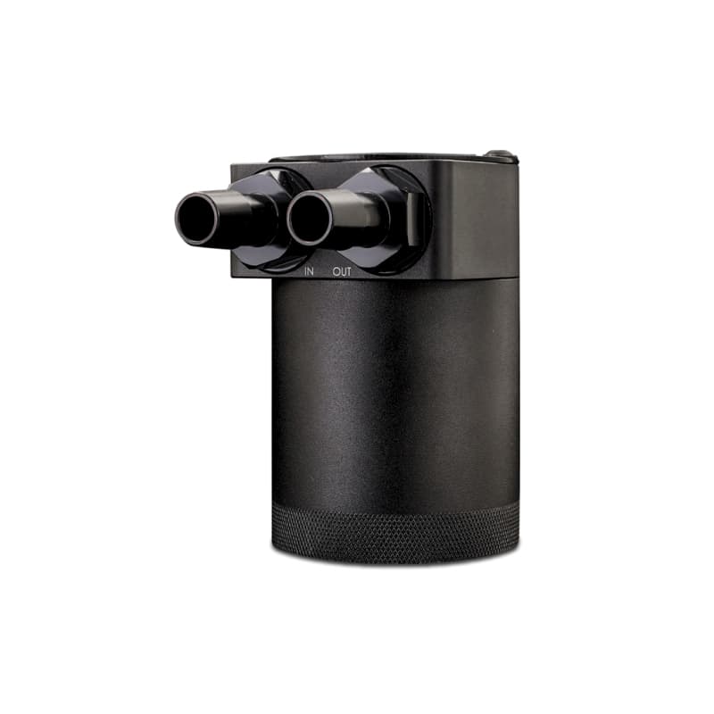 Mishimoto Baffled Oil Catch Can Universal High-Flow with 50-Micron Bronze Filter - Image 2