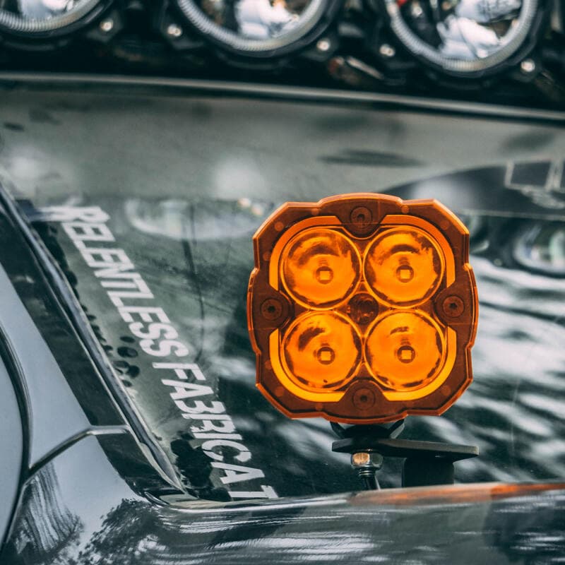 KC HiLiTES FLEX ERA 4 LED Light Bar IP68 Amber Backlighting High-Intensity LEDs - Image 4