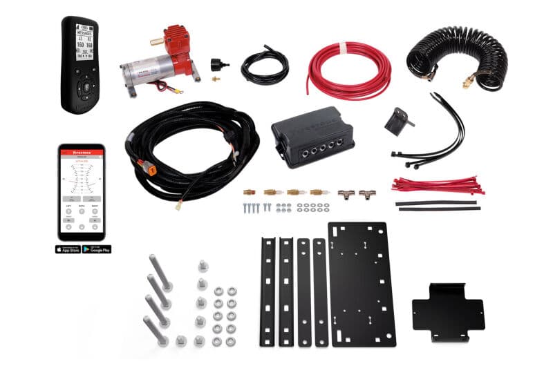 Firestone Air Cmd Compressor Kit with Non-Drill Mounting Plate