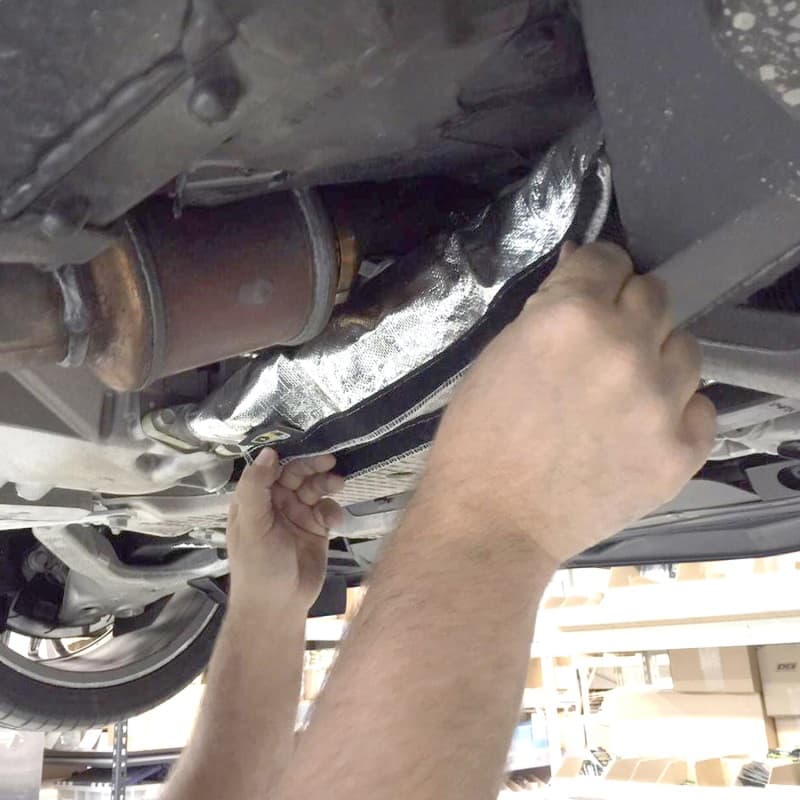 DEI Oil Cooler Heat Shroud for Z06 Reduces Radiant Heat, Easy Install - Image 5