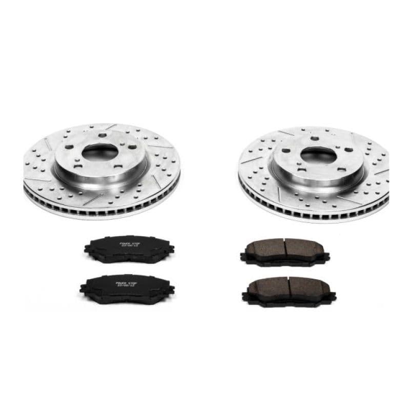 PowerStop Z23 Evolution Brake Kit for Daily Drivers with Carbon-Fiber Ceramic...