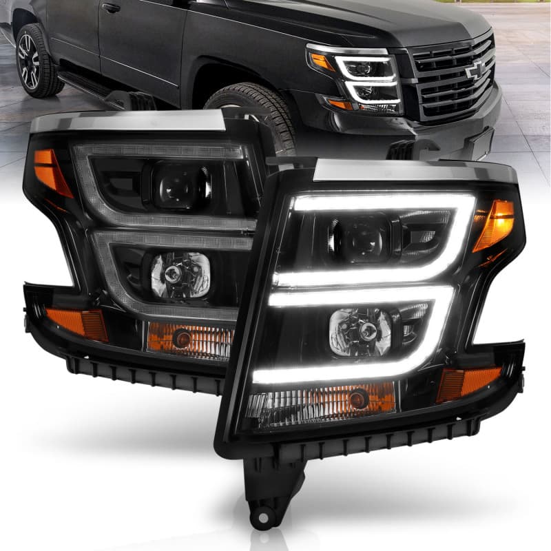 ANZO LED Projector Headlights for Chevy C6 High Output Replacement - Image 2