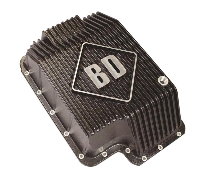 BD Diesel Deep Sump Transmission Pan for Ford 6.0L Powerstroke 356T6 Aluminum - Image 2