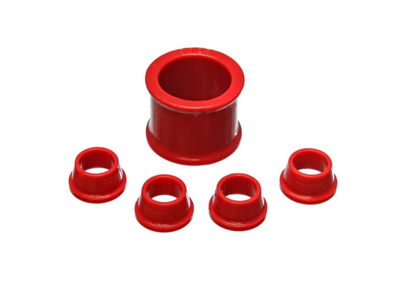 Energy Suspension Steering Rack Bushings Red Polyurethane - Image 3