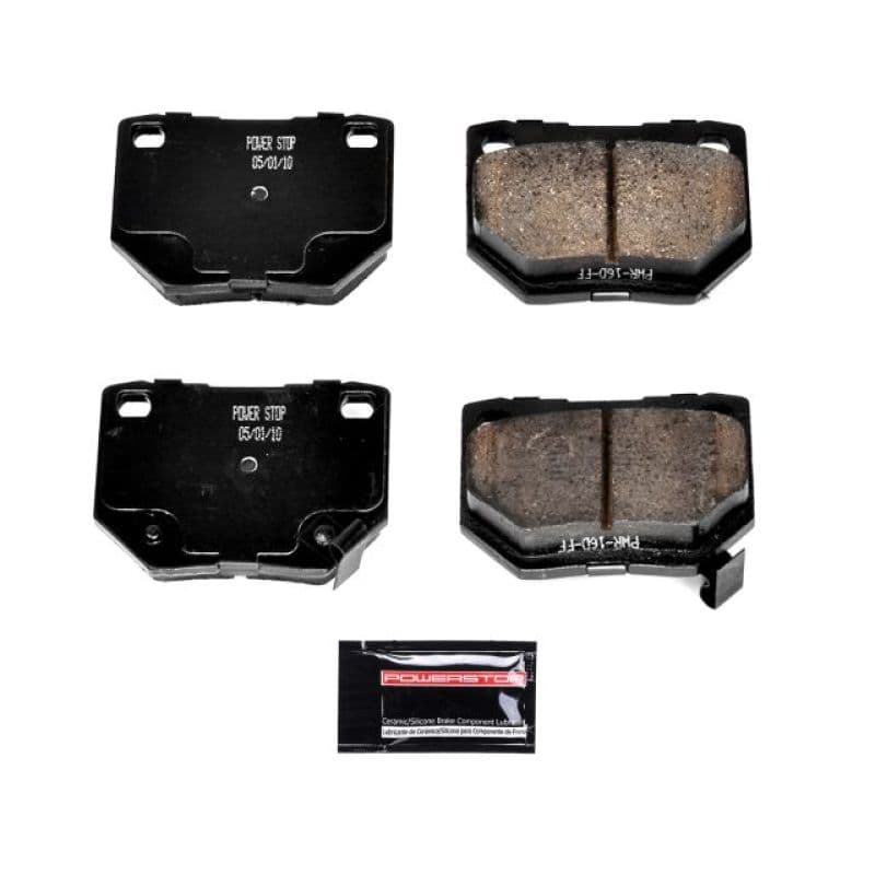 PowerStop Z23 Evolution Ceramic Brake Pads for Chevy C6 Carbon-Fiber Infused