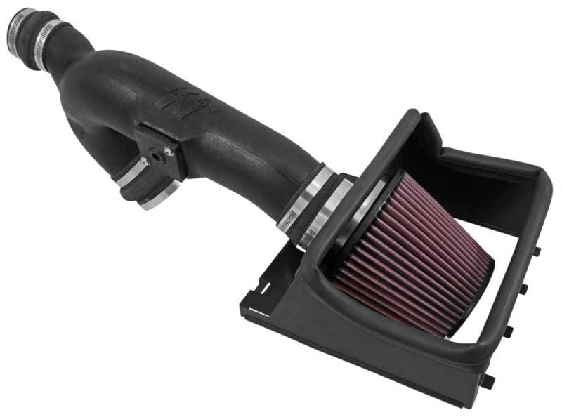 K&N Engineering 57 FIPK Air Intake for Increased Airflow with HDPE Tube