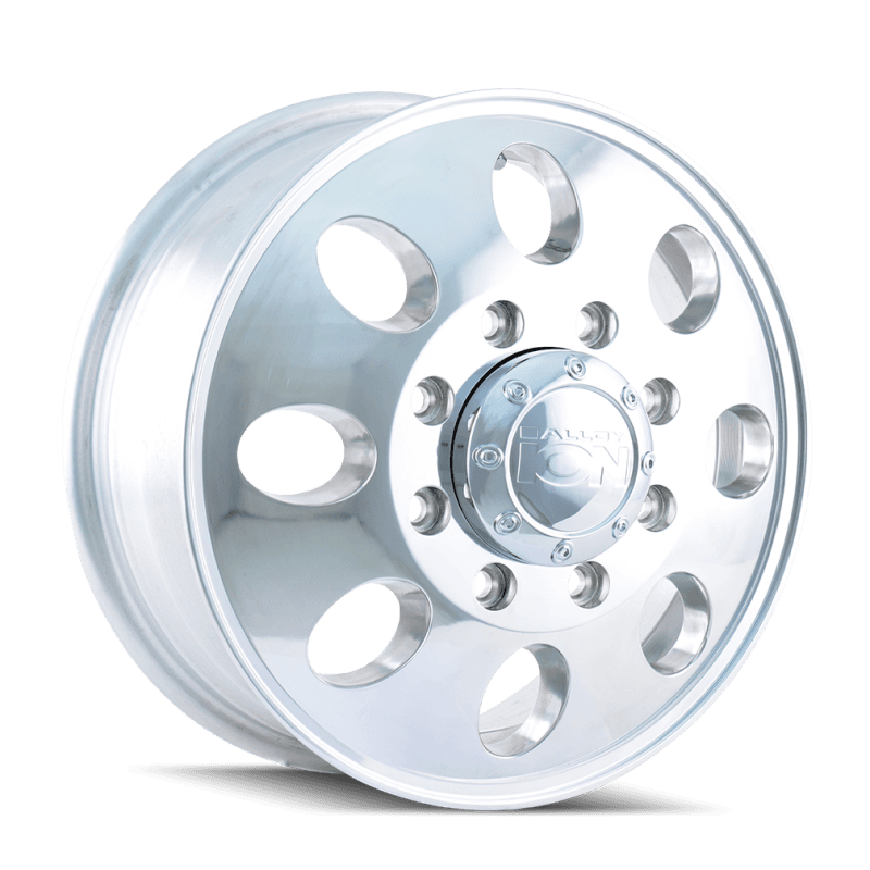 ION Wheels 167 Series 17x6.5 8x165.1 BP 125.3mm Offset Polished Wheel - Image 3