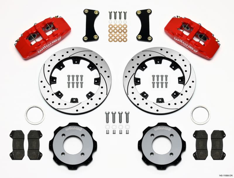 Wilwood Dynapro 6-Piston Brake Kit for FWD Sport Compact 12.19" Rotors