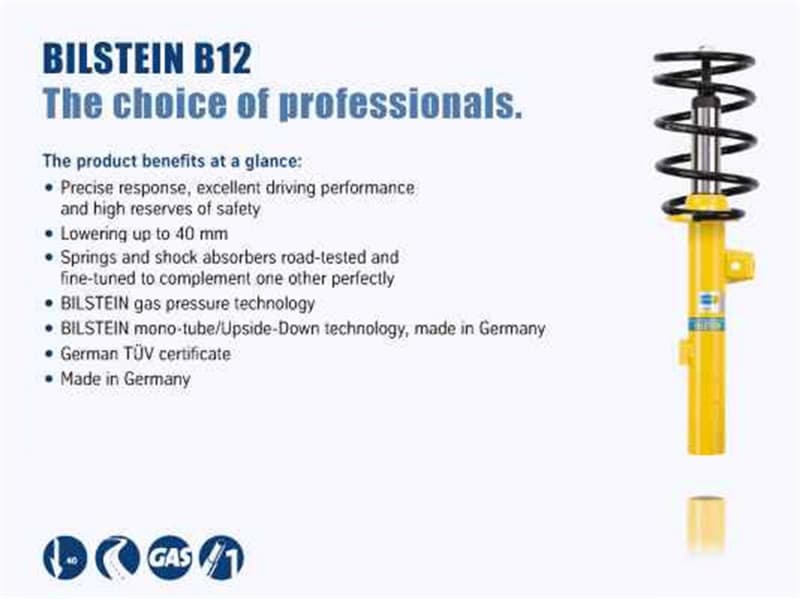 Bilstein B12 Special Suspension Kit for Ford Mustang Adjustable Ride Height - Image 4
