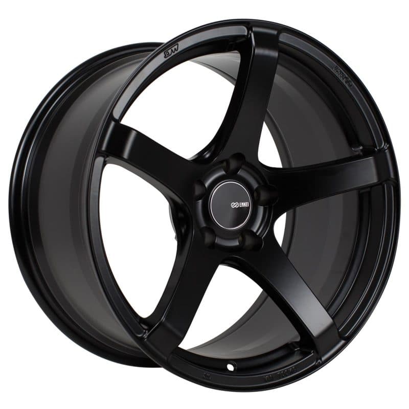 Enkei Kojin Wheel 17x8 5x100 40mm Offset Matte Black