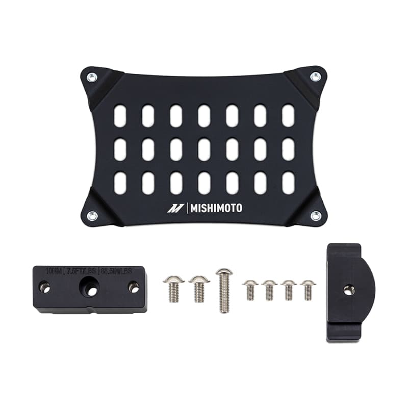 Mishimoto License Plate Relocation Kit for Ford Mustang 3mm Steel Bracket