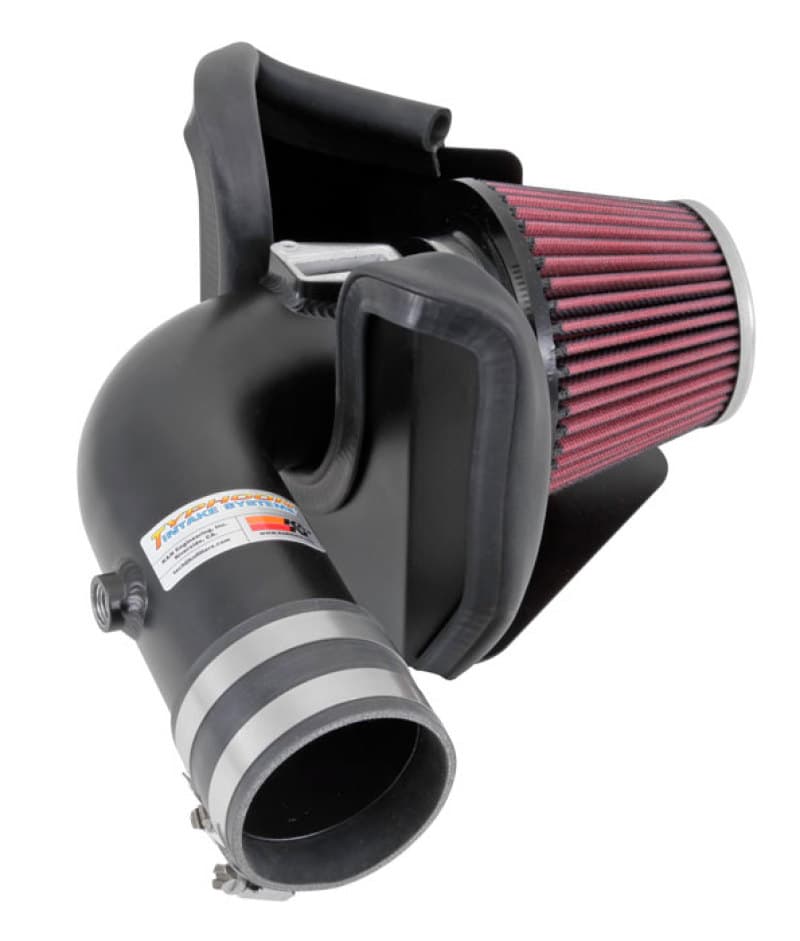 K&N Engineering Cold Air Intake for Chevy C6 69 Typhoon Mandrel-Bent Aluminum - Image 4