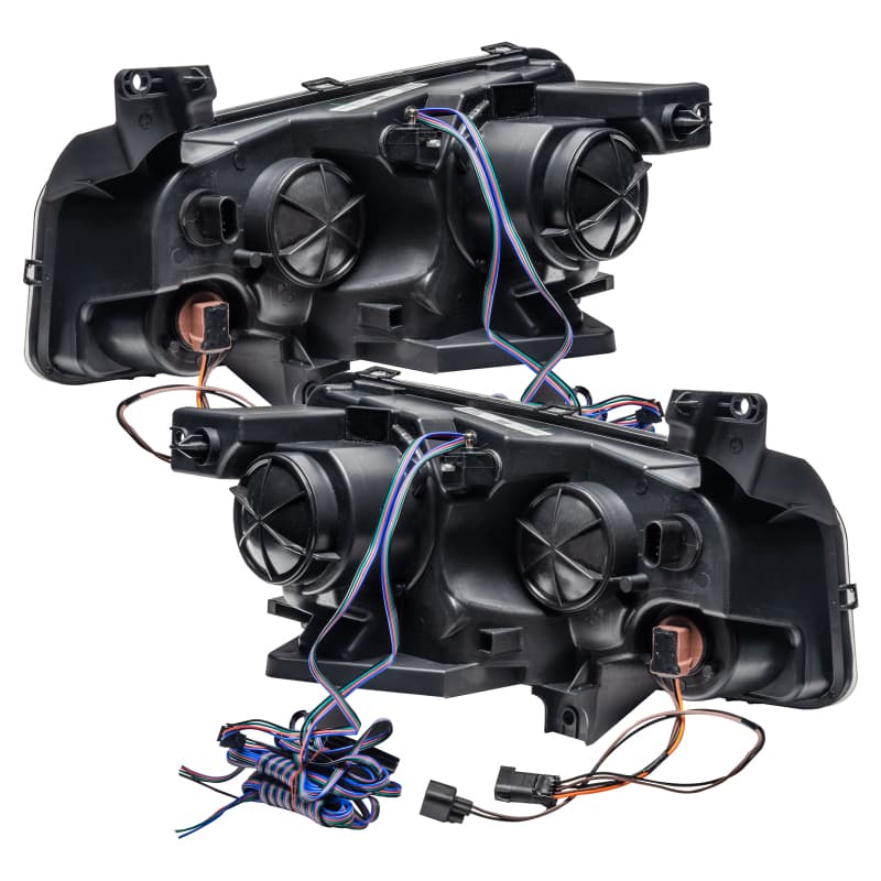 ORACLE Lighting Pre-Assembled Headlight Assemblies with Halo Kit for Multiple... - Image 4