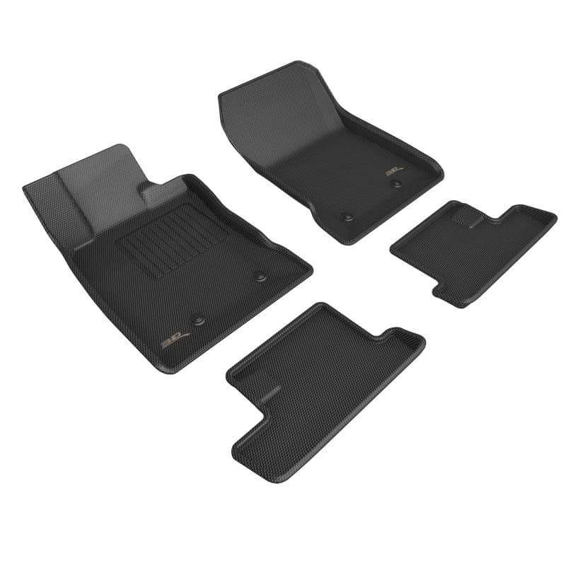 3D MAXpider KAGU Floor Mats for Custom Fit Vehicles Three-Layer All-Weather P...