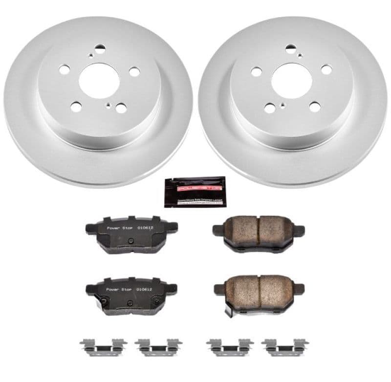 PowerStop Z17 Evolution Coated Rotor Brake Kit for Daily-Driven Vehicles