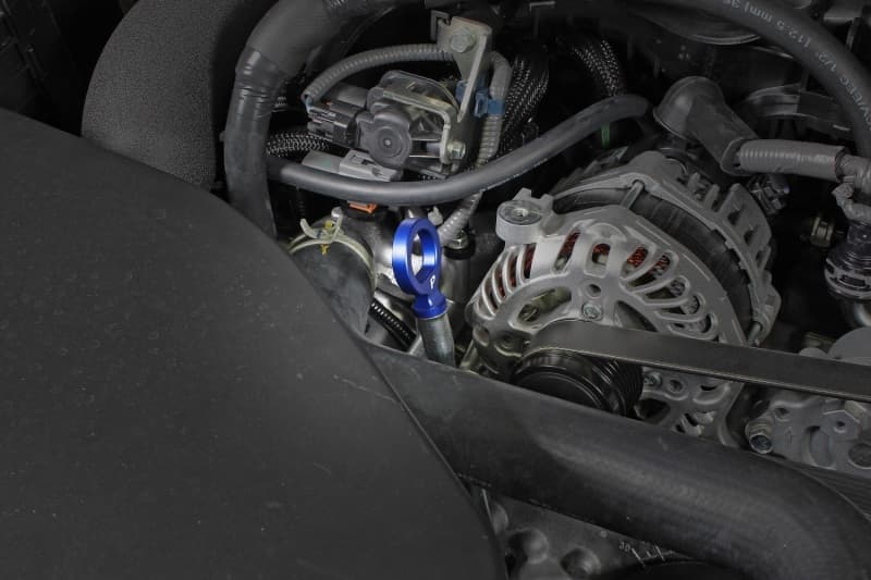 Perrin Performance Dipstick Handle for Subaru WRX & BRZ/FR-S/86 Loop Style Blue - Image 5