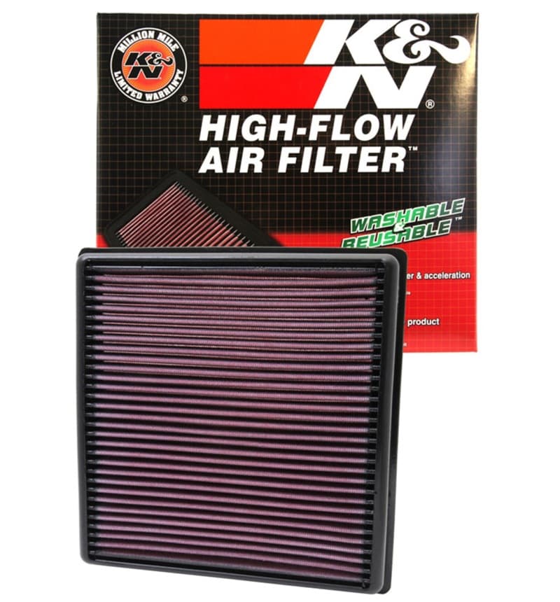 K&N Engineering Drop-In High-Flow Air Filter Washable Reusable 33-2470 - Image 4