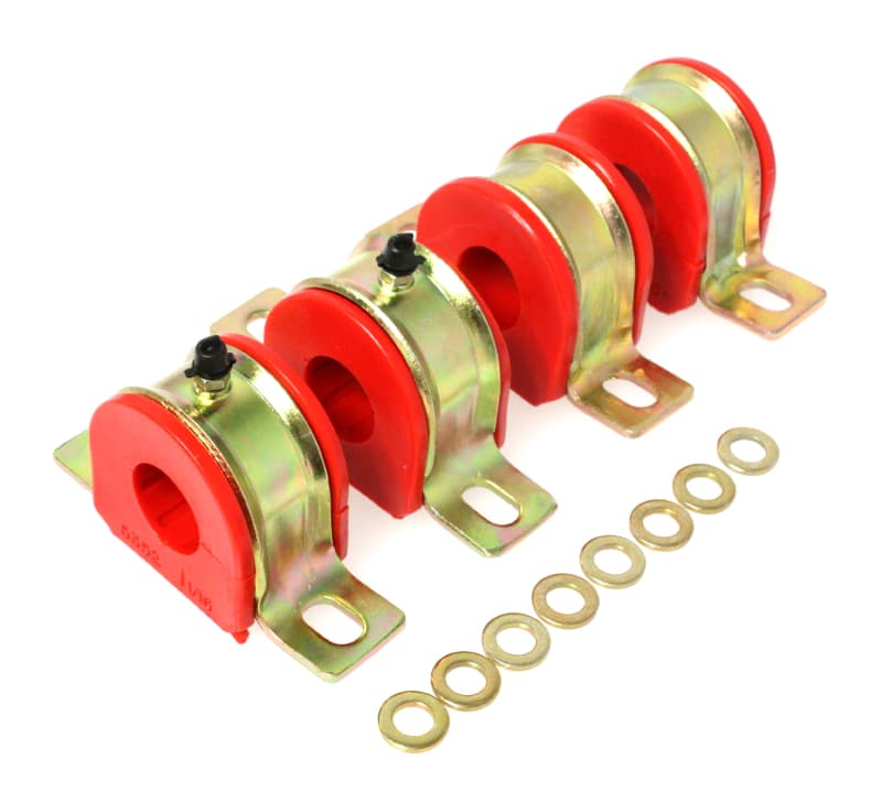Energy Suspension Sway Bar Bushings Hyper-Flex Polyurethane Red - Image 2
