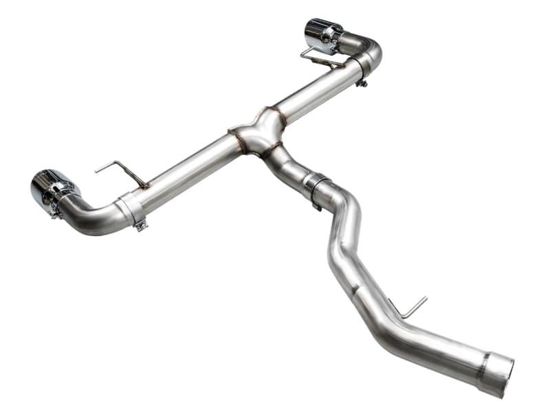 AWE Tuning Axle-Back Exhaust for B48 Engine 3" Single to Dual 3" Tips - Image 5
