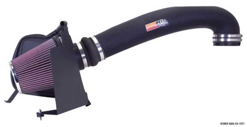 K&N Engineering 57 FIPK Air Intake for Increased Airflow with HDPE Tube