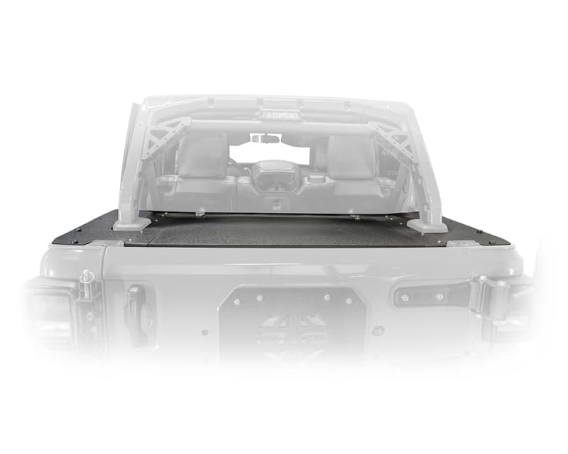 DV8 Offroad Rear Locking Storage for Jeep JLRS-01 1/8" Steel 150 lbs Capacity - Image 2