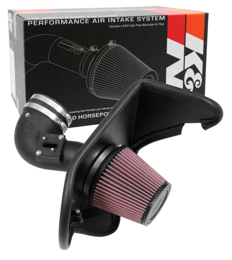 K&N Engineering 57 FIPK Air Intake for Increased Airflow with HDPE Tube - Image 5