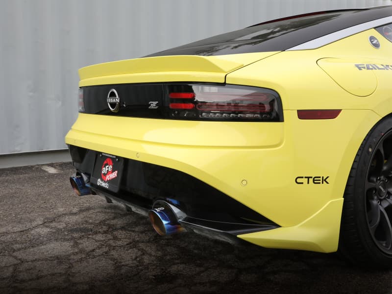 aFe Exhaust Axle Back System 2.5" Stainless Steel with Dual 4.5" Tips - Image 3